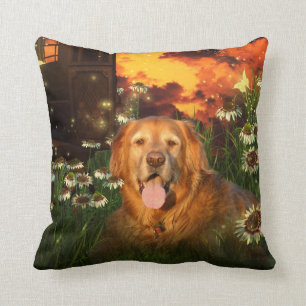 Cojín Decorativo Golden retriever