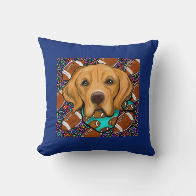 Cojín Decorativo Golden Retriever (Anverso)