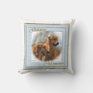 Cojín Decorativo Golden Retriever Aovers Art Gifts