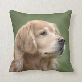 Cojín Decorativo Golden retriever en primer