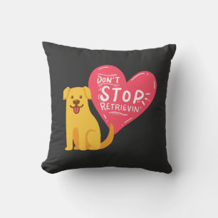 Cojín Decorativo Golden Retrievers - No Dejen De Recuperar