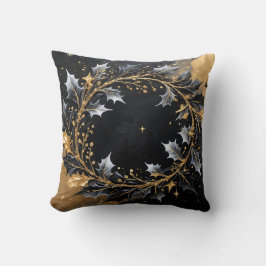 Cojín Decorativo Golden Wreath Glamour Throw Pillow