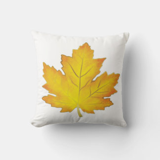 Cojín Decorativo Golden Yellow Maple Leaf Pillow