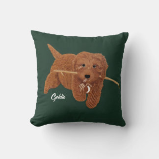Cojín Decorativo Goldie Doodle Throw Pillow