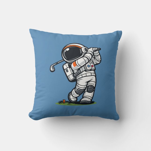 Cojín Decorativo Golf Astronauta (Anverso)