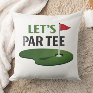 Cojín Decorativo Golf Vamos Par Tee para Golfista