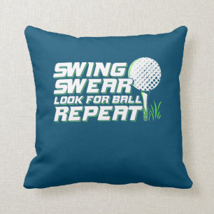 Cojín Decorativo Golfer Swing Sweet Look For Ball