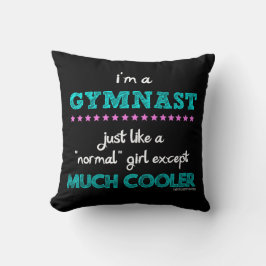 Cojín Decorativo Golly chicas - soy gimnasta