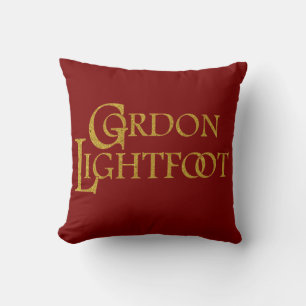 Cojín Decorativo Gordon Lightfoot   Tributo a la leyenda 