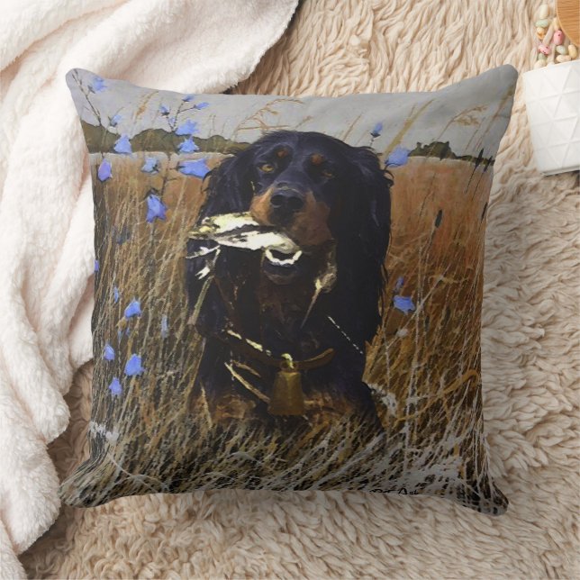 Cojín Decorativo Gordon Setter (Manta)