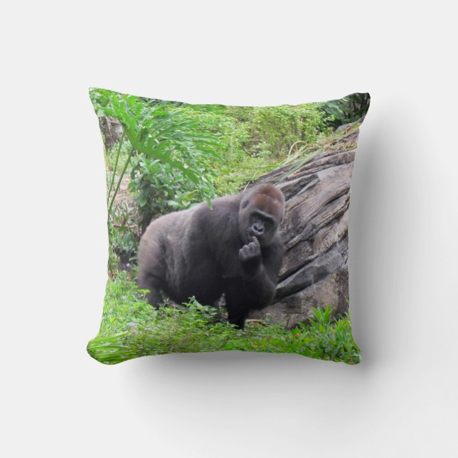 Cojín Decorativo Gorilla Pillow (versión corregida) (Anverso)