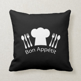 Cojín Decorativo Gorra francés de los cocineros del restaurante