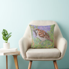 Cojín Decorativo Gorrión común