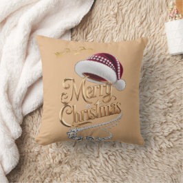 Cojín Decorativo Gorrito de Navidad adorable