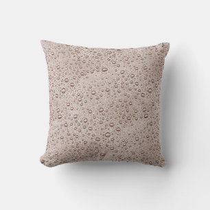 Cojín Decorativo Gotas de agua de Sepia