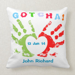 Cojín Decorativo ¡Gotcha día!