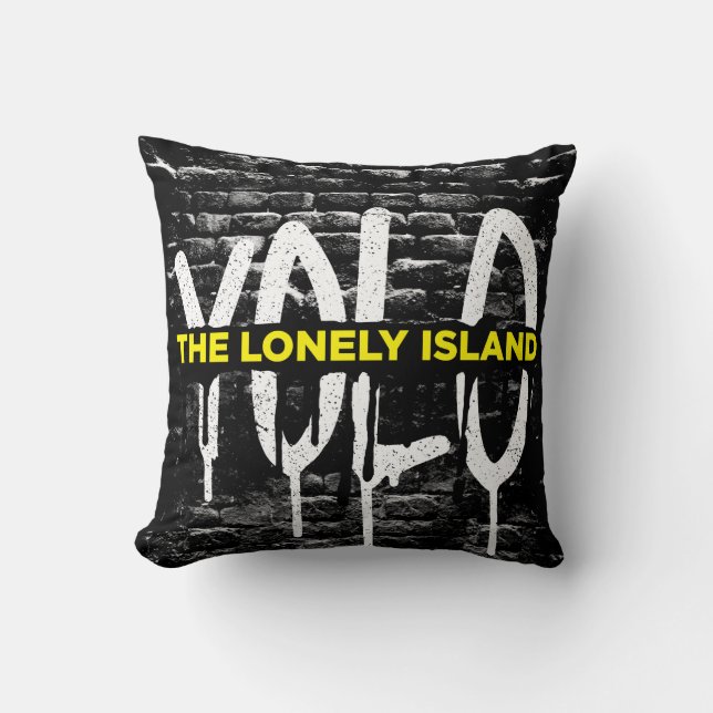 Cojín Decorativo Goteo del ladrillo (Anverso)