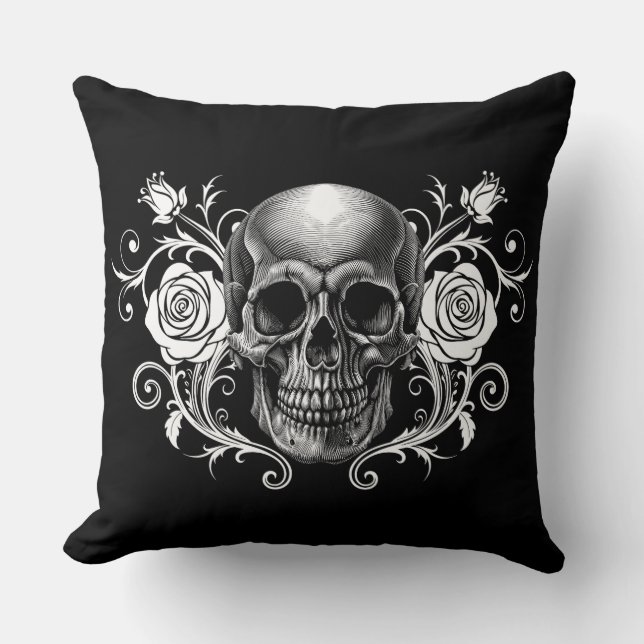 Cojín Decorativo Gótico elegante y romántico (Anverso)