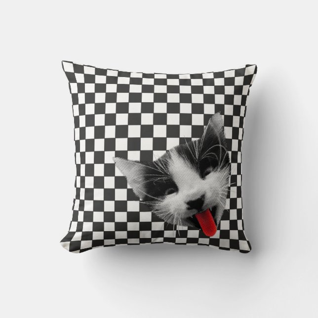Cojín Decorativo Gótico Kitty Cushion (Anverso)