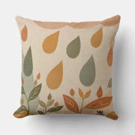 Cojín Decorativo Gotitas de lluvia - Serie creada