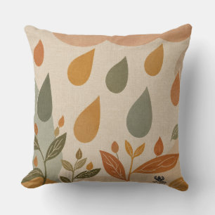 Cojín Decorativo Gotitas de lluvia - Serie creada