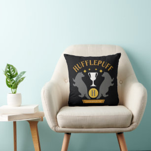 Cojín Decorativo Grabador HUFFLEPUFF™ y gráfico del Orgullo de la C