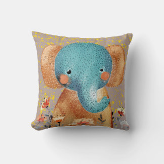 Cojín Decorativo Graceful Elephant in the Wild