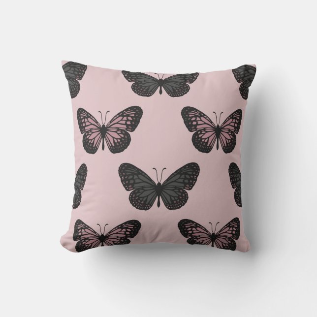 Cojín Decorativo Graceus Butterfly Pattern (Anverso)