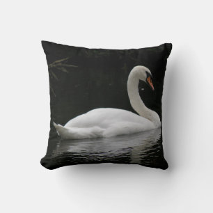 Cojín Decorativo Graceus White Swan Pillow