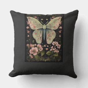 Cojín Decorativo "Gracia arrogante: Tee de belleza mariposa"