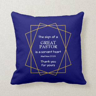 Cojín Decorativo Gracias Pastor Apreciación