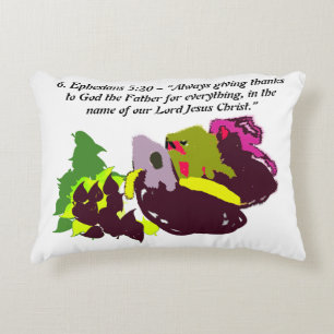 Cojín Decorativo Gracias por Dios