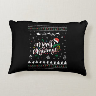 Cojín Decorativo Graciosa Feliz Navidad