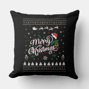 Cojín Decorativo Graciosa Feliz Navidad