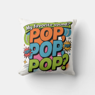 Cojín Decorativo Gracioso Chiropractor Pop Sound Gift
