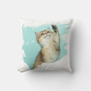 Cojín Decorativo Gracioso diseño de gato