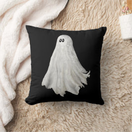 Cojín Decorativo Gracioso Fantasma Del Pasado Dibujo De Halloween