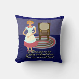 Cojín Decorativo Gracioso personaje de ama de casa Personalizado Lo