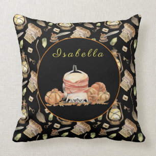 Cojín Decorativo Gracioso Raccoon Personalizar Textos, Color 20"X20