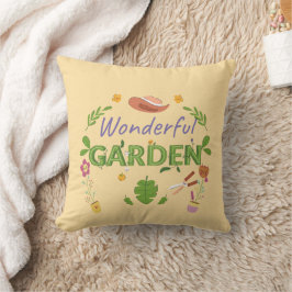 Cojín Decorativo Gracioso regalo para las mujeres jardineras