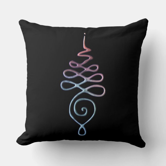 Cojín Decorativo Gradient Unalome (Anverso)