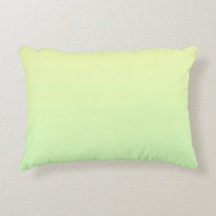 Cojín Decorativo Gradiente amarillo y verde