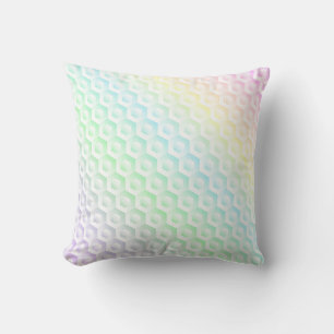 Cojín Decorativo Gradiente arcoiris colorido color pastel