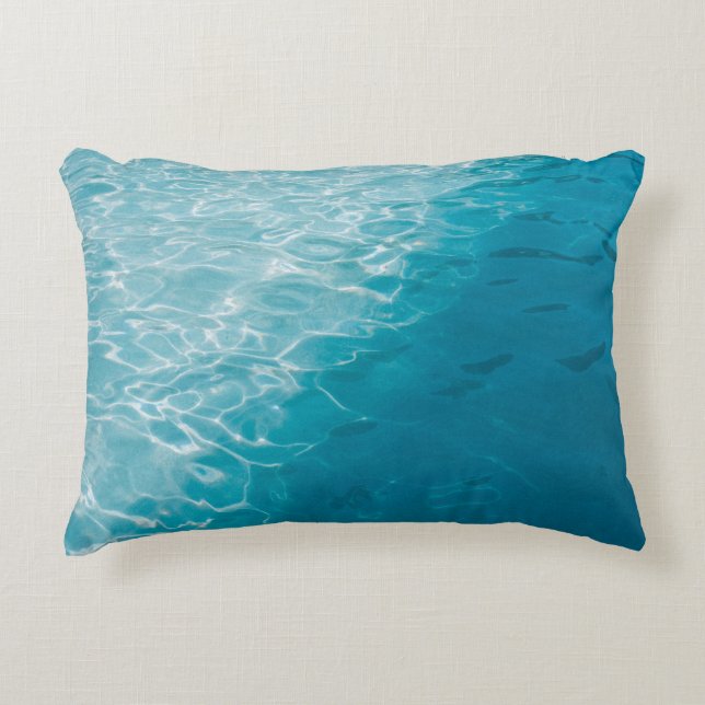 Cojín Decorativo Gradiente azul (Anverso)