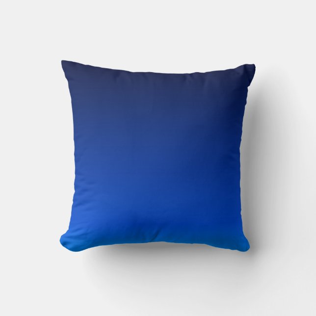 Cojín Decorativo Gradiente azul marino (Anverso)