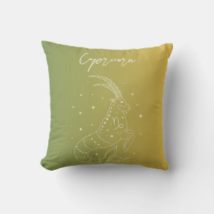 Cojín Decorativo Gradiente de signos de estrella de horoscopio de z