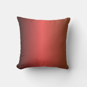 Cojín Decorativo Gradiente degradado de naranja a negro
