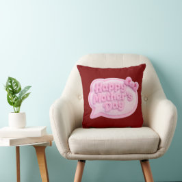 Cojín Decorativo Gradiente Esponjoso Día de la Madre