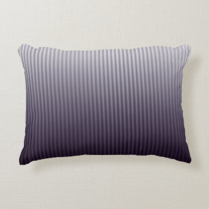 Cojín Decorativo Gradiente Guay Estiloso Trendy Eggplant Bandas Azu