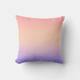 Cojín Decorativo Gradiente morado amarillo y rosa